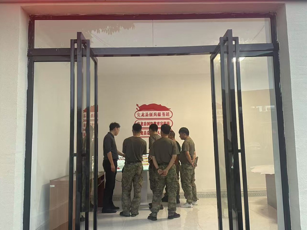 贵州黔西南州安龙县武装部客户案例